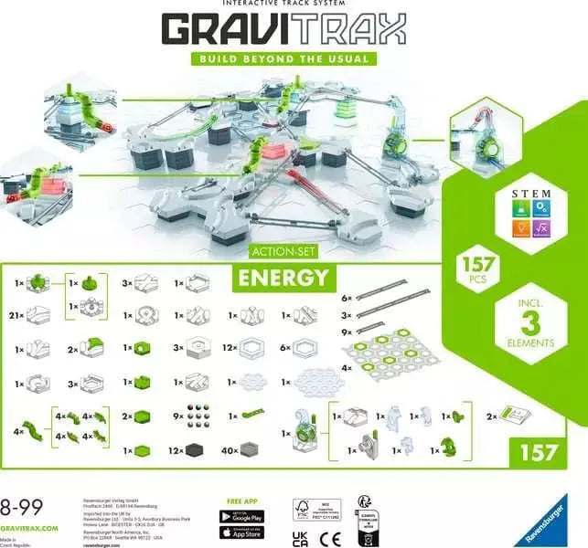 GraviTrax Bauset Action-Set Energy *Multilingual* - Smalltinytoystore