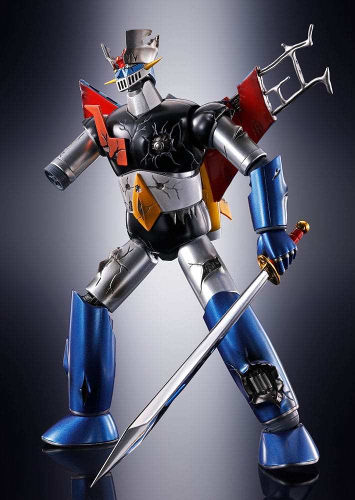 Great Mazinger Z Soul of Chogokin Diecast Actionfigur GX-105D Great Mazinger Z Kakumei Shinka Damage Ver. 17 cm - Smalltinytoystore