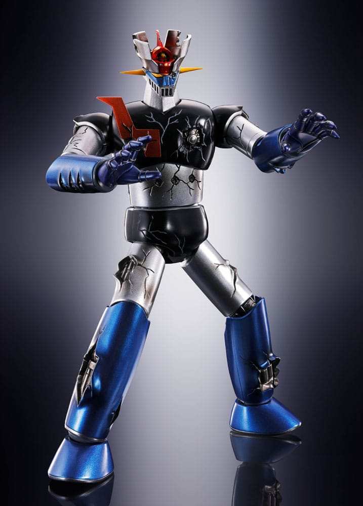 Great Mazinger Z Soul of Chogokin Diecast Actionfigur GX-105D Great Mazinger Z Kakumei Shinka Damage Ver. 17 cm - Smalltinytoystore