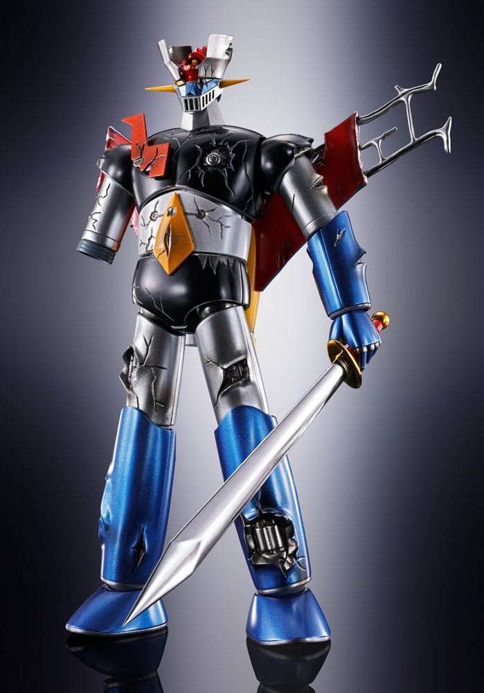 Great Mazinger Z Soul of Chogokin Diecast Actionfigur GX-105D Great Mazinger Z Kakumei Shinka Damage Ver. 17 cm - Smalltinytoystore