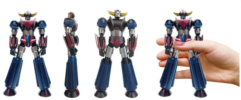 Grendizer Metallic Nano Puzzle Model Kit Grendizer U 14 cm - Smalltinytoystore