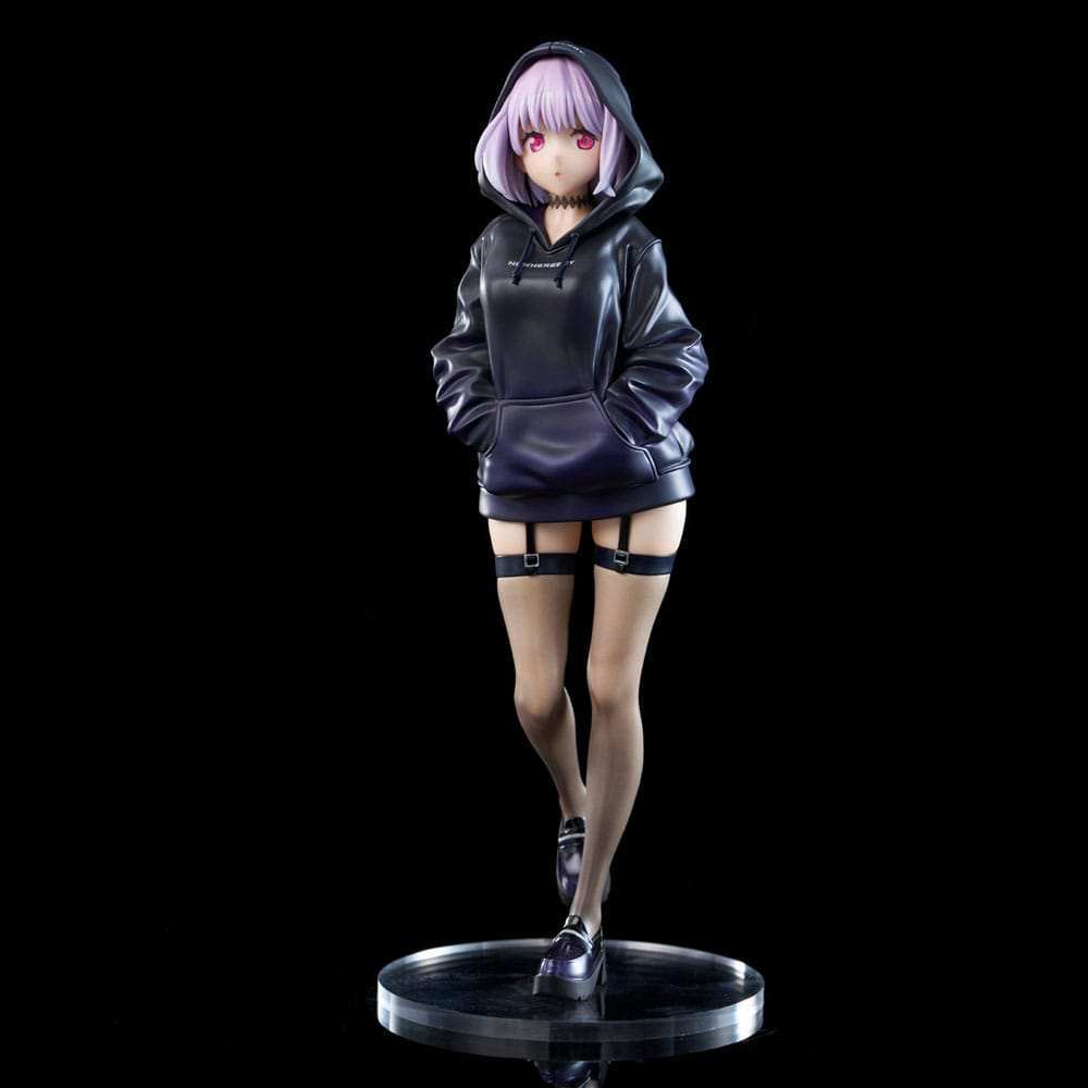 Gridman Universe Zozo Black Collection Statue PVC Akane Shinjo 23 cm - Smalltinytoystore