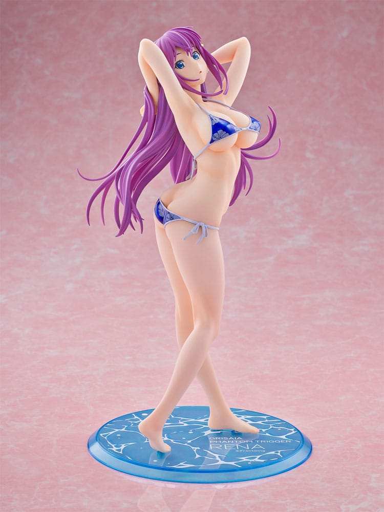 Grisaia Phantom Trigger PVC Statue 1/6 Rena Fukami Metallic Blue Ver. 28 cm - Smalltinytoystore