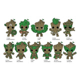 Guardians of the Galaxy 3D PVC-Taschenanhänger Groot Series 2 Display (24) - Smalltinytoystore