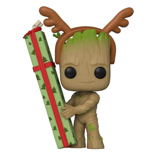 Guardians of the Galaxy Holiday Special POP! Heroes Vinyl Figur Groot 9 cm - Smalltinytoystore