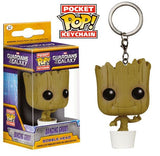 Guardians of the Galaxy Pocket POP! Vinyl Schlüsselanhänger Dancing Groot 4 cm - Smalltinytoystore