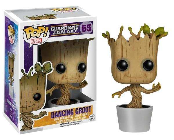 Guardians of the Galaxy POP! Vinyl Wackelkopf-Figur Dancing Groot 10 cm - Smalltinytoystore