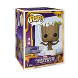 Guardians of the Galaxy Super Sized POP! Marvel Vinyl Figur Dancing Groot 46 cm - Smalltinytoystore