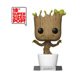 Guardians of the Galaxy Super Sized POP! Marvel Vinyl Figur Dancing Groot 46 cm - Smalltinytoystore