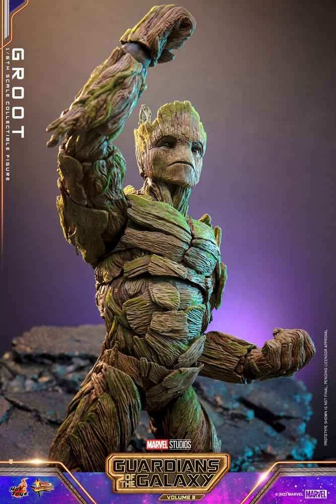 Guardians of the Galaxy Vol. 3 Movie Masterpiece 1/6 Groot 32 cm HOT TOYS - Smalltinytoystore