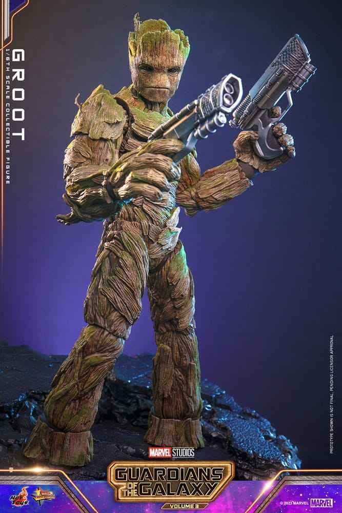 Guardians of the Galaxy Vol. 3 Movie Masterpiece 1/6 Groot 32 cm HOT TOYS - Smalltinytoystore