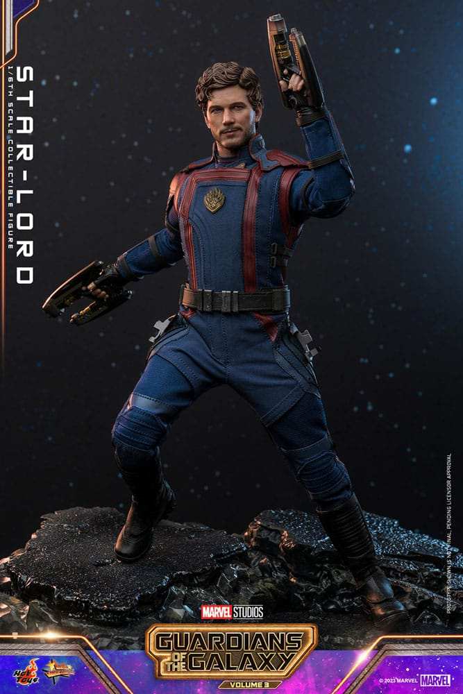 Guardians of the Galaxy Vol. 3 Movie Masterpiece 1/6 Star-Lord HOT TOYS - Smalltinytoystore