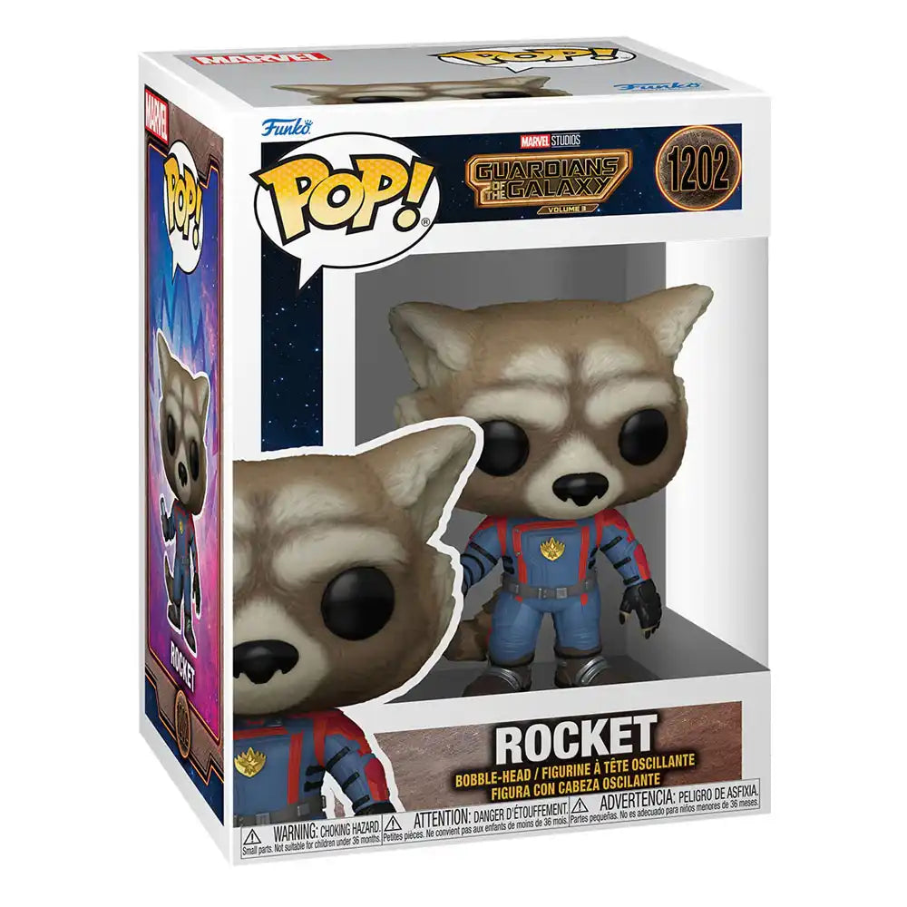 Guardians of the Galaxy Vol. 3 POP! Vinyl Figur Rocket 9 cm - Smalltinytoystore