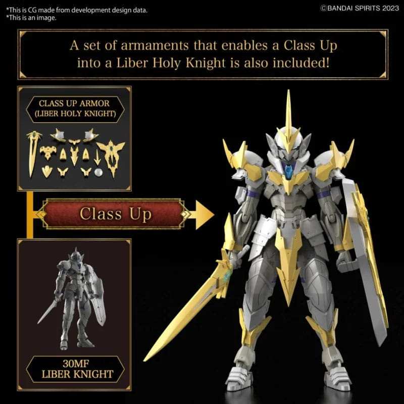 Gundam: 30MF - Liber Holy Knight Model Kit - Smalltinytoystore