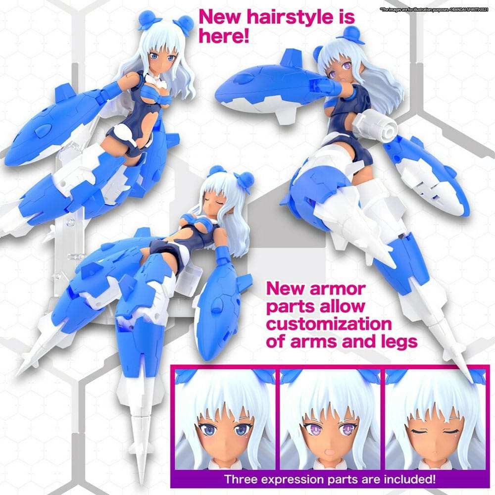 Gundam 30MS Plastic Model Kit SIS-Ac19b Siana-Amarcia Vivace Form - Smalltinytoystore