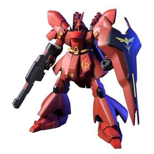 Gundam Char's Counterattack High Grade Plastic Model Kit 1/144 Sazabi - Smalltinytoystore