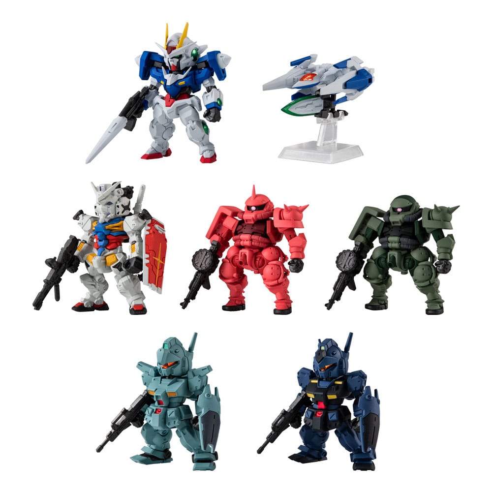 Gundam Converge Minifiguren 6 cm Volume 28 Display (10) - Smalltinytoystore