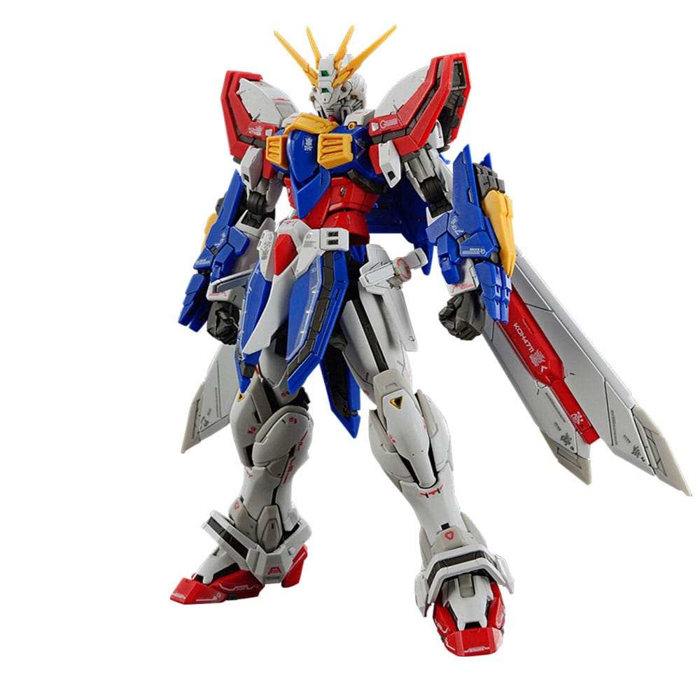 Gundam G Gundam Real Grade Plastic Model Kit 1/144 God Gundam - Smalltinytoystore