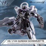 Gundam: The Witch from Mercury High Grade Plastic Model Kit 1/144 Gundam Schwarzette - Smalltinytoystore