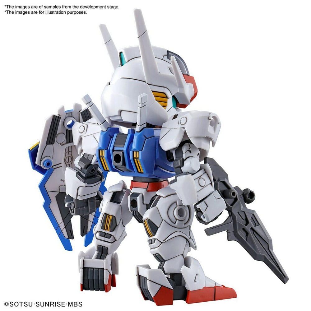 Gundam The Witch from Mercury Plastic Model Kit SD EX-Standard Plastic Model Kit Gundam Aerial - Smalltinytoystore