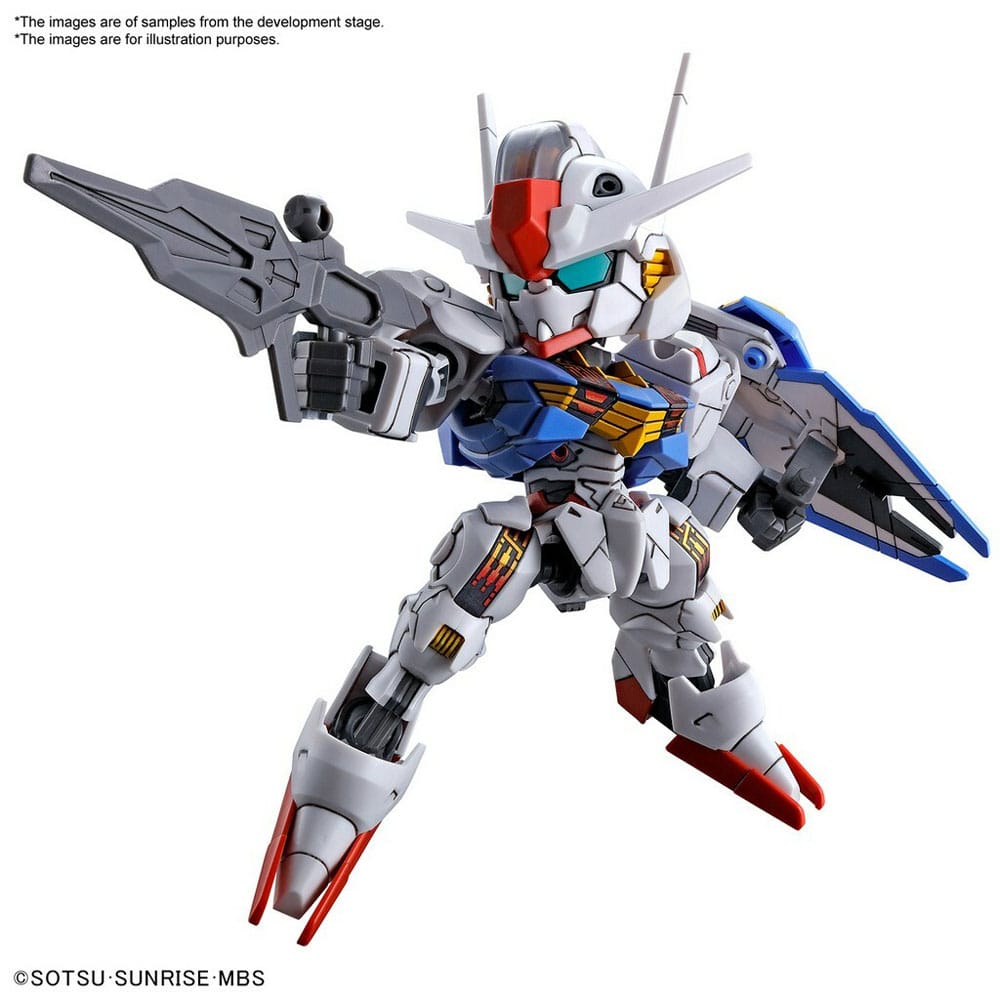 Gundam The Witch from Mercury Plastic Model Kit SD EX-Standard Plastic Model Kit Gundam Aerial - Smalltinytoystore