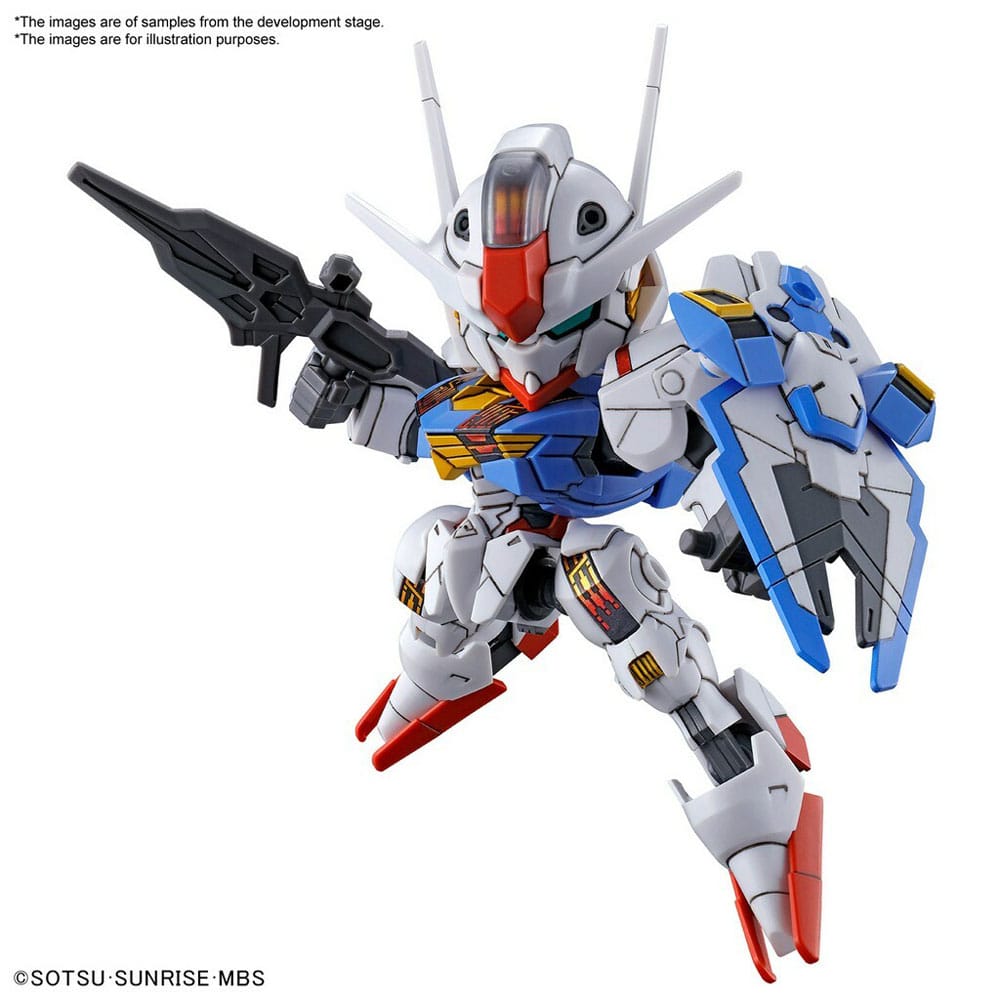 Gundam The Witch from Mercury Plastic Model Kit SD EX-Standard Plastic Model Kit Gundam Aerial - Smalltinytoystore