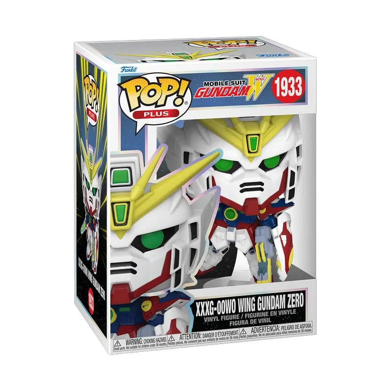 Gundam Wing POP! Plus Animation Vinyl Figur Wing Gundam Zero 9 cm - Smalltinytoystore