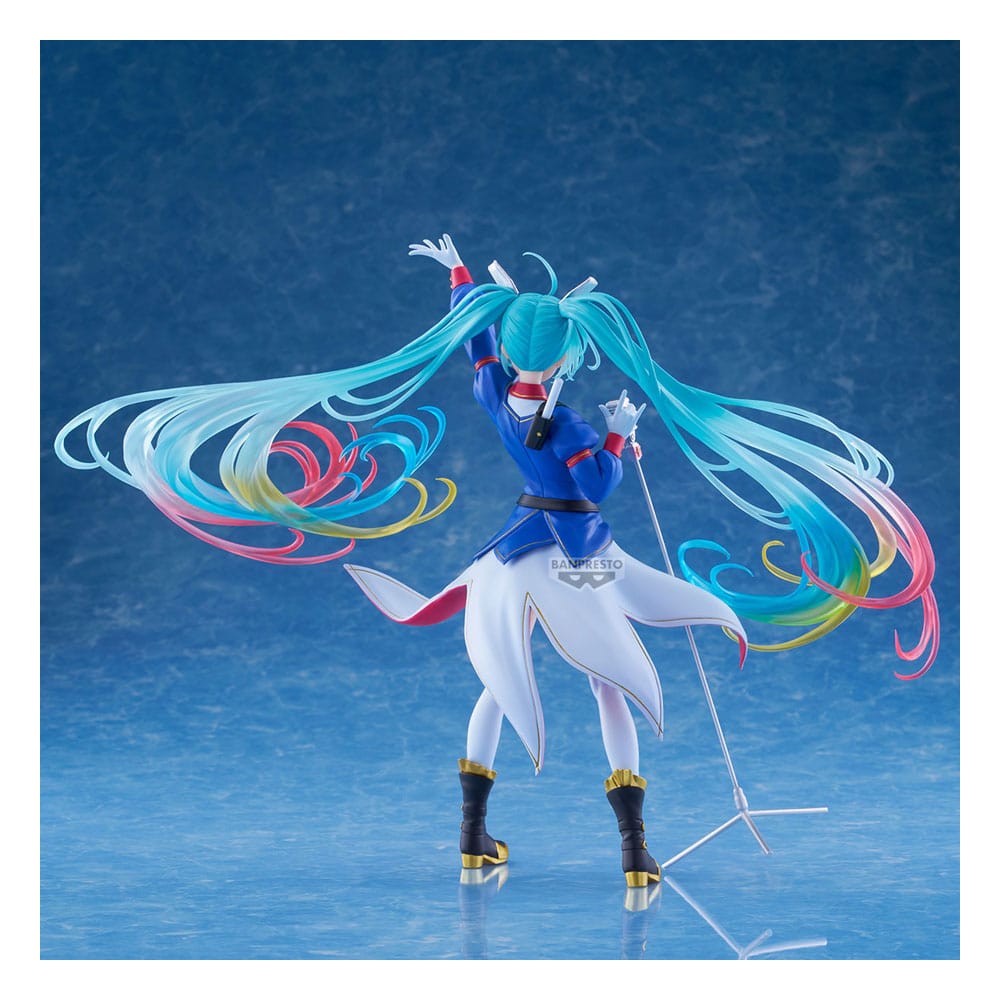 Gundam X Miku Banpresto Evolve PVC Statue Hatsune Miku Figure 21 cm - Smalltinytoystore
