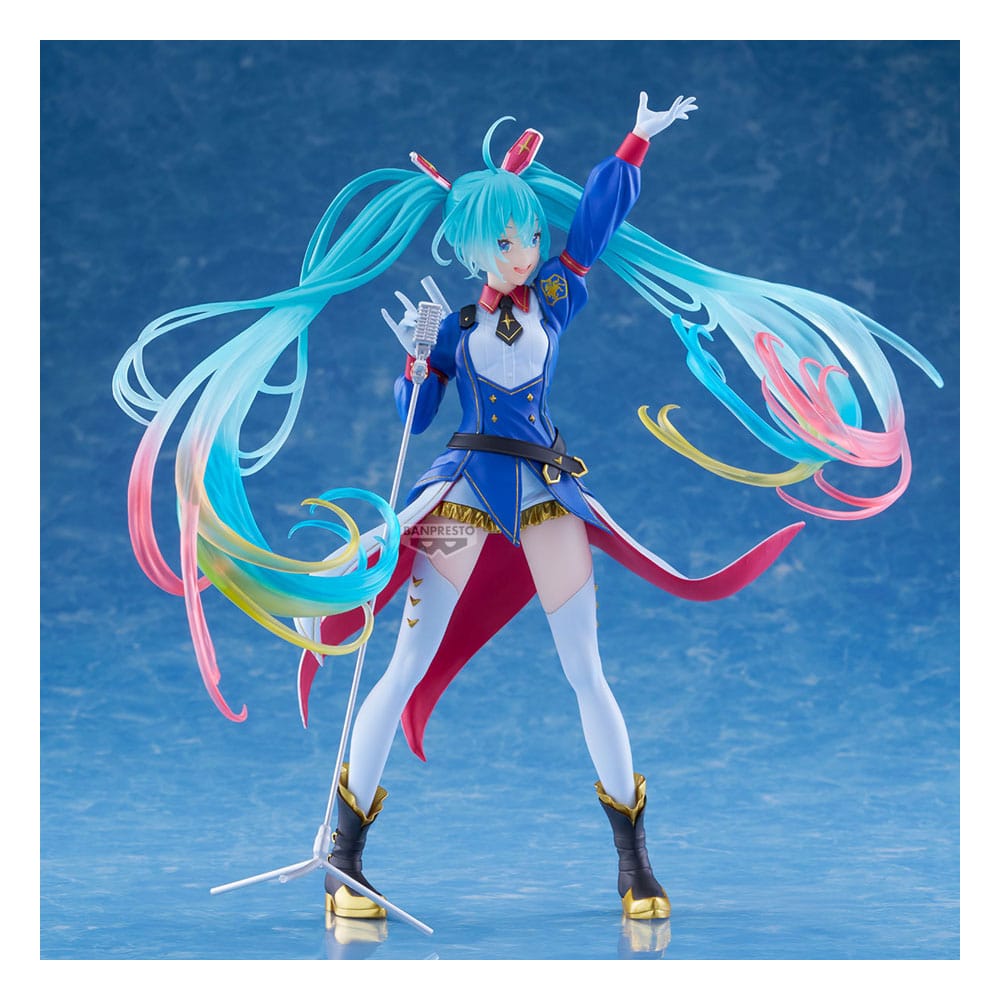 Gundam X Miku Banpresto Evolve PVC Statue Hatsune Miku Figure 21 cm - Smalltinytoystore