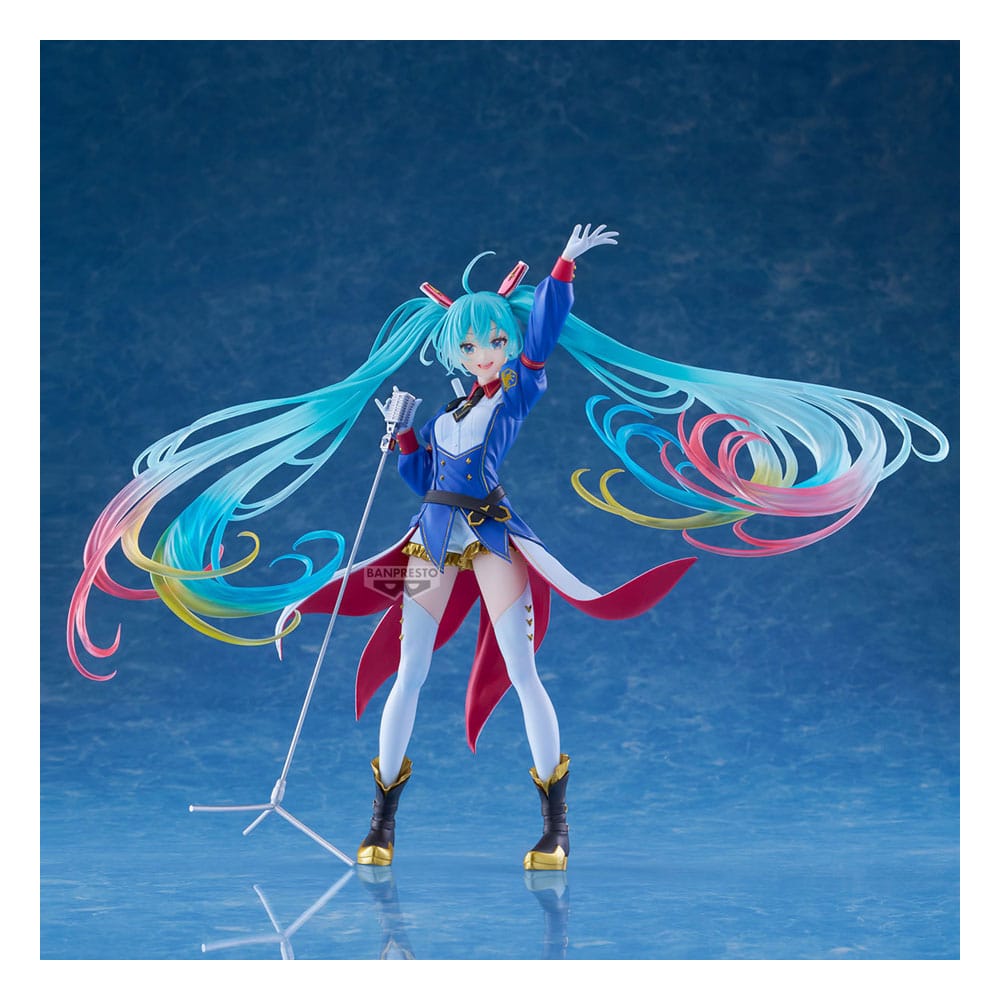 Gundam X Miku Banpresto Evolve PVC Statue Hatsune Miku Figure 21 cm - Smalltinytoystore