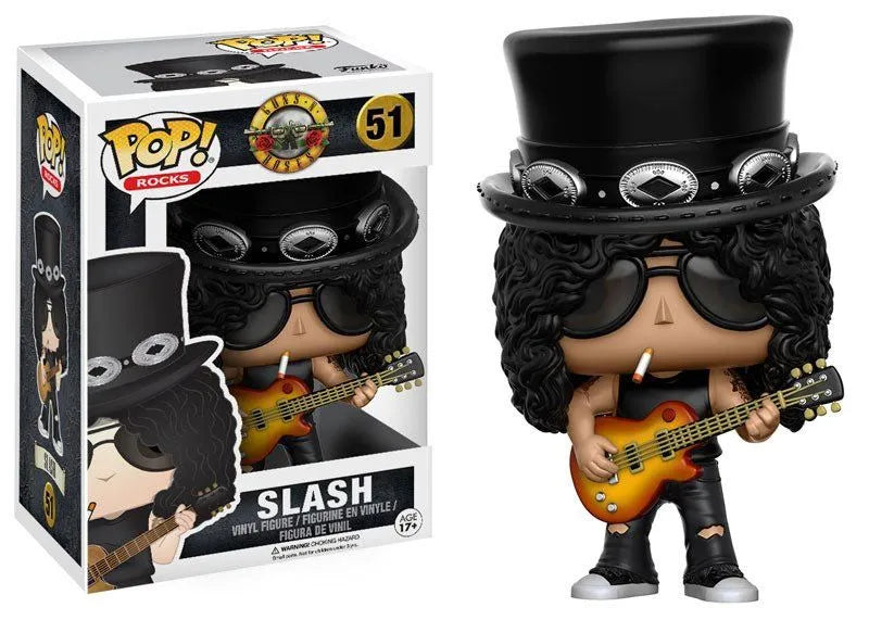 Guns N´ Roses POP! Rocks Vinyl Figur Slash 9 cm - Smalltinytoystore