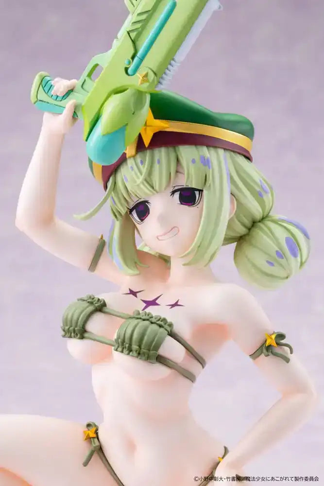 Gushing over Magical Girls Statue 1/6 Leoparde Swimsuit Ver. 22 cm - Smalltinytoystore