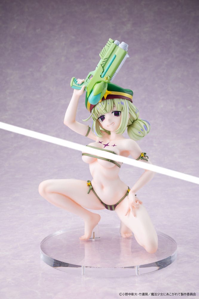 Gushing over Magical Girls Statue 1/6 Leoparde Swimsuit Ver. 22 cm - Smalltinytoystore