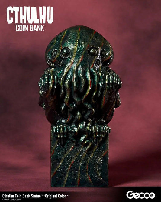 H.P. Lovecraft Cthulhu Mythos Spardosen Statue Cthulhu (Original Color) 24 cm - Smalltinytoystore
