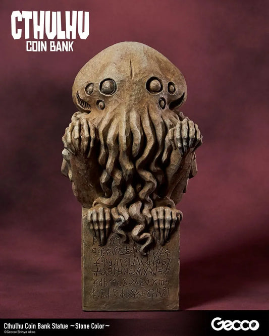 H.P. Lovecraft Cthulhu Mythos Spardosen Statue Cthulhu (Stone Color) 24 cm - Smalltinytoystore