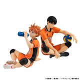 Haikyu!! G.E.M. Serie PVC Statue Atsumu Shoyo Hinata Second Uniform Ver. Palm Size 9 cm - Smalltinytoystore