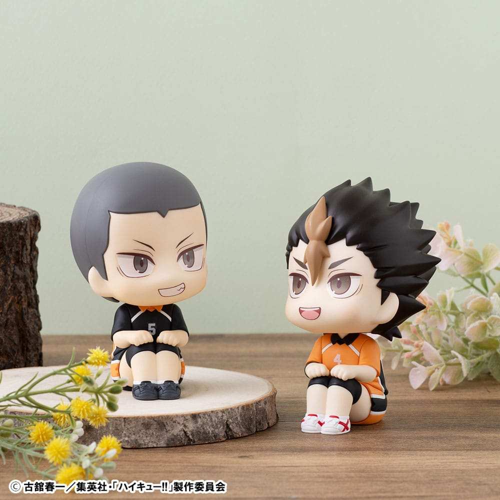 Haikyu!! Look Up PVC Statuen Yu Nishinoya & Ryunosuke Tanaka Uniform Ver. 11 cm (with gift) - Smalltinytoystore