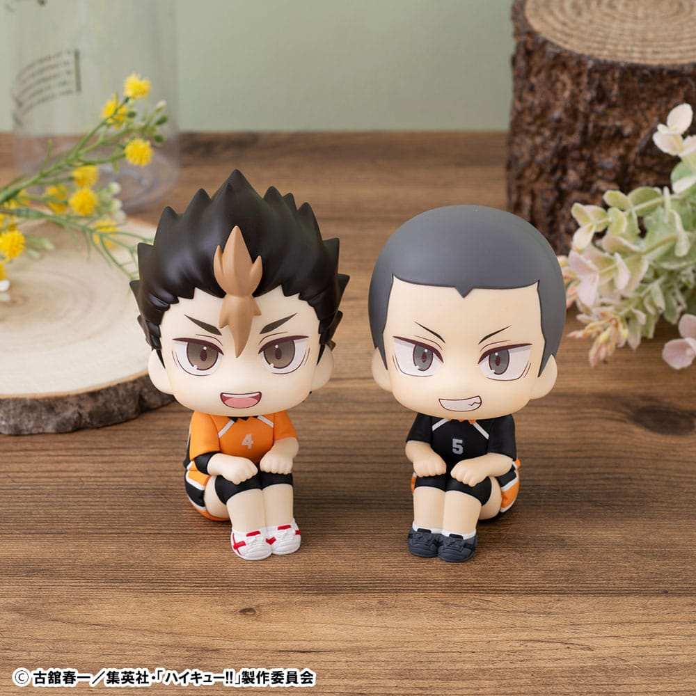 Haikyu!! Look Up PVC Statuen Yu Nishinoya & Ryunosuke Tanaka Uniform Ver. 11 cm (with gift) - Smalltinytoystore