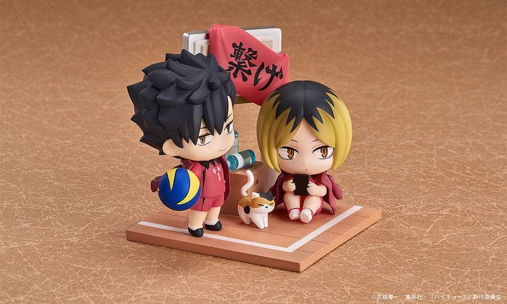 Haikyu!! Minifiguren Qset 2er-Pack Tetsuro Kuroo & Kenma Kozume 9 cm - Smalltinytoystore