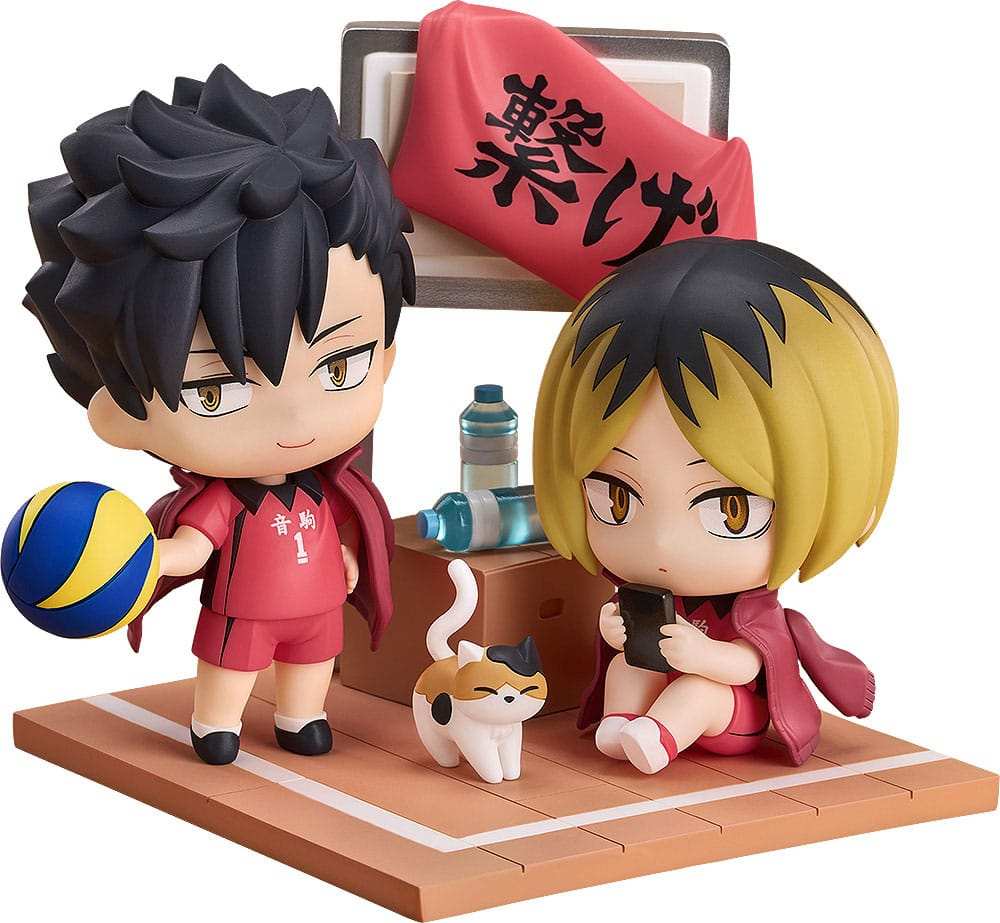 Haikyu!! Minifiguren Qset 2er-Pack Tetsuro Kuroo & Kenma Kozume 9 cm - Smalltinytoystore