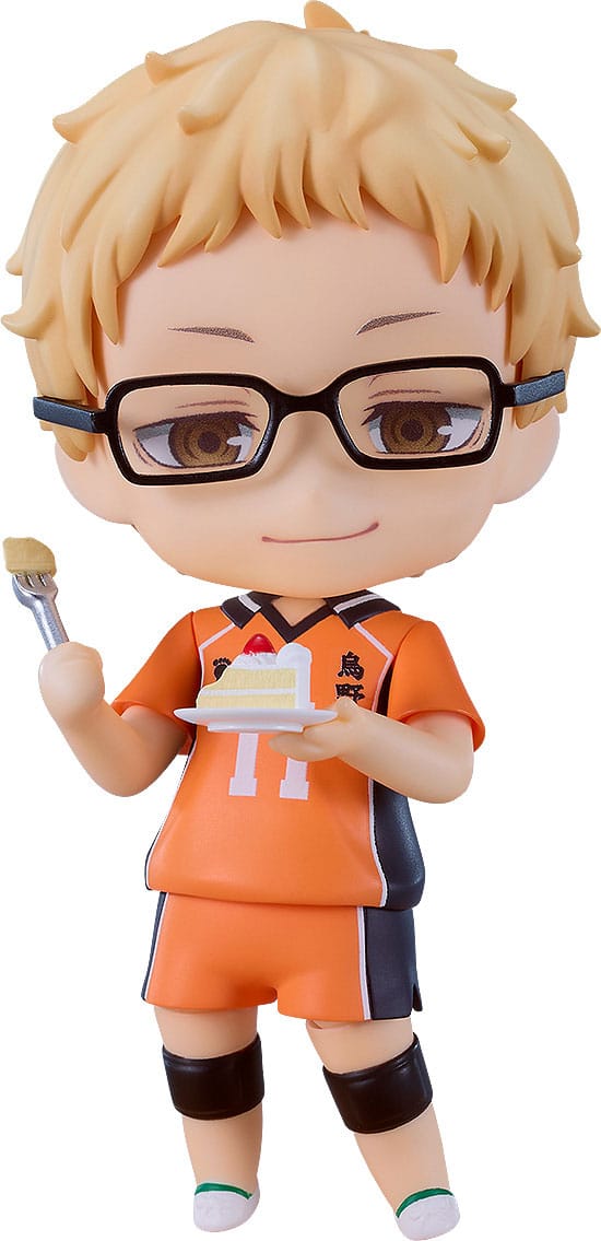 Haikyu!! Nendoroid Actionfigur Kei Tsukishima: The New Karasuno Ver. 10 cm - Smalltinytoystore
