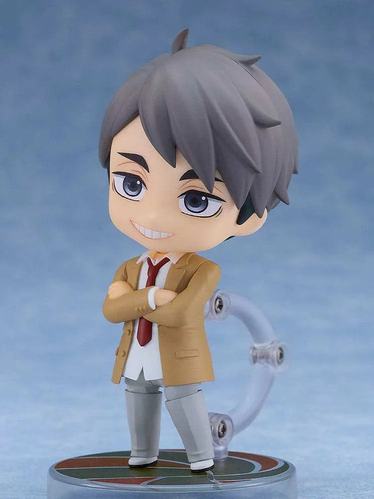 Haikyu!! Nendoroid Actionfigur Osamu Miya School Uniform Ver. 10 cm - Smalltinytoystore