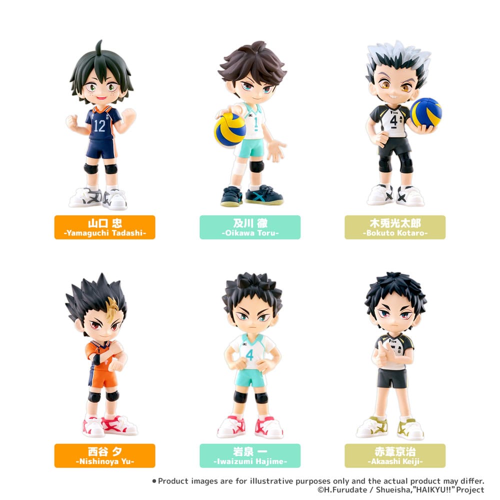 Haikyu!! PalVerse PVC Figuren Vol.2 9 cm Sortiment (6) - Smalltinytoystore