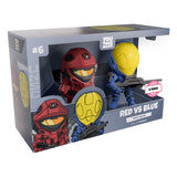 Halo Vinyl Figuren 2er-Pack Red vs Blue 11 cm - Smalltinytoystore
