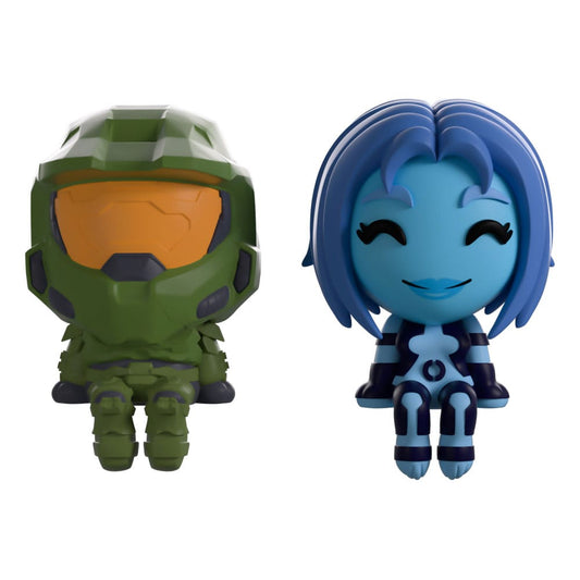Halo Vinyl Figuren The Master Chief & Cortana Monitor Buddiez - Smalltinytoystore