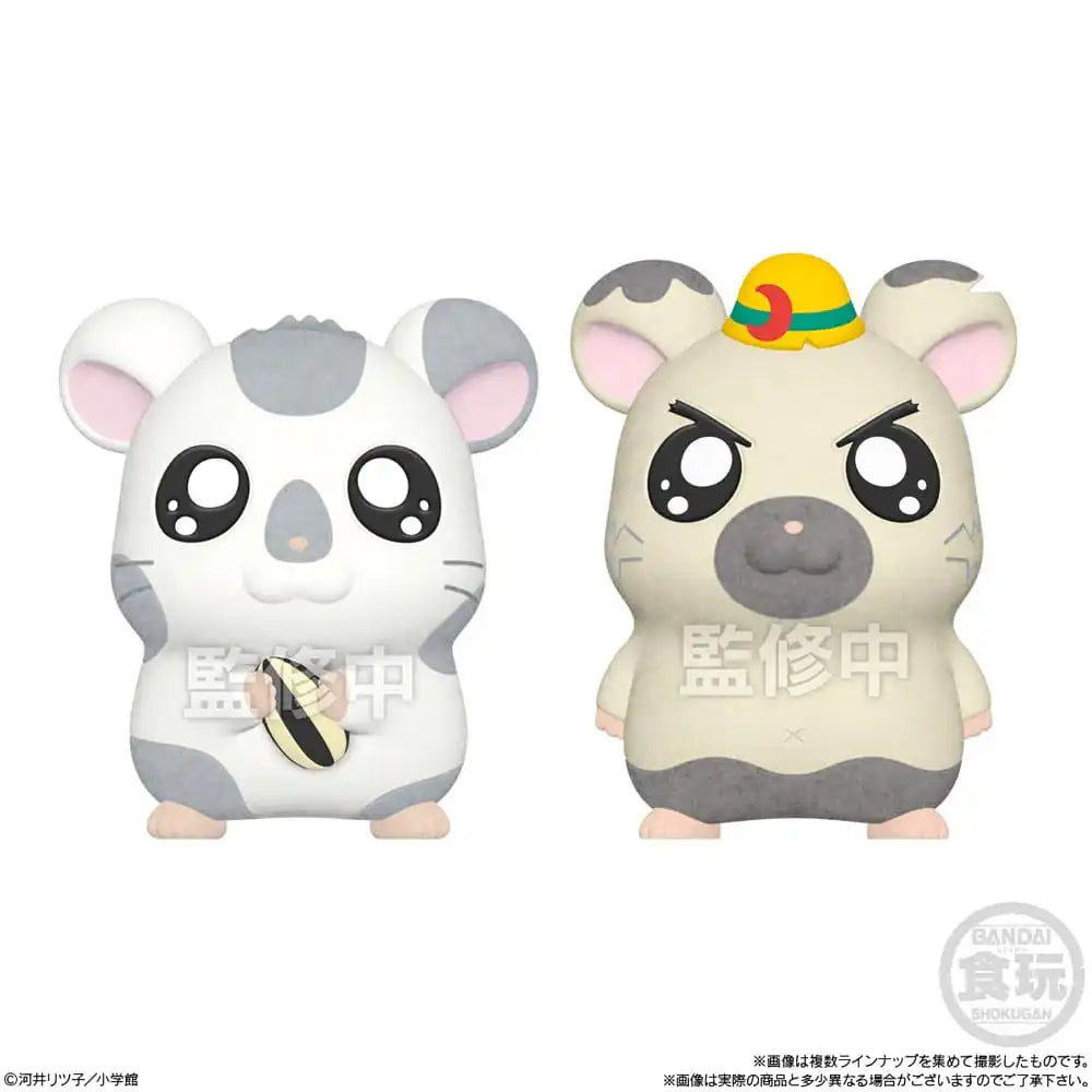 Hamtaro Minifiguren mit Beflockung 4 cm Display (8) - Smalltinytoystore