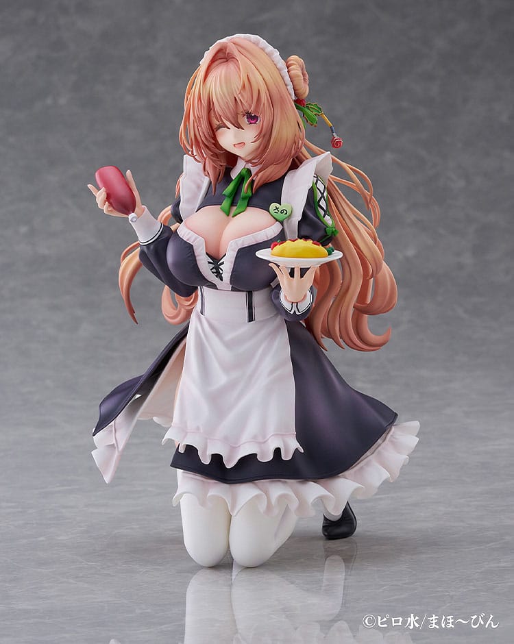 Hanikami Kanojo PVC Statue 1/6 Maid Maison Hanikami Kanojo Sano Hiiragi 20 cm - Smalltinytoystore