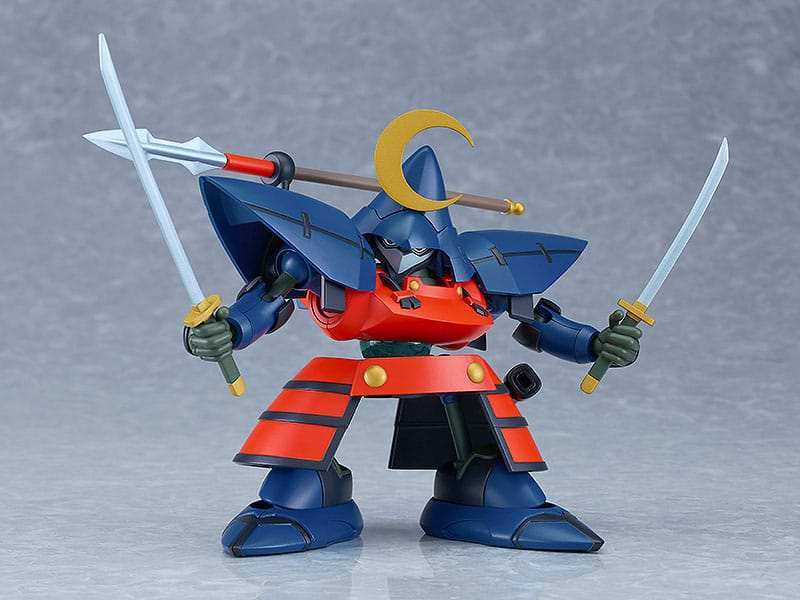 Hao Taikei Ryu Knight Moderoid Plastic Model Kit Collection Series: 3 Hayatmaru & Delingar 10 cm - Smalltinytoystore