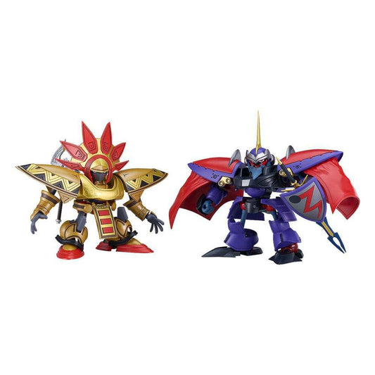 Hao Taikei Ryu Knight Moderoid Plastic Model Kit Series: 4 Shinebaram & Steru 10 cm - Smalltinytoystore