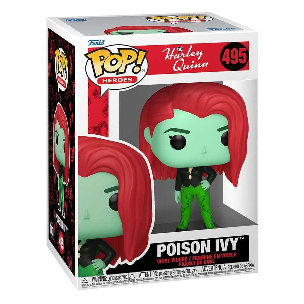 Harley Quinn Animated Series POP! Heroes Vinyl Figur Poison Ivy 9 cm - Smalltinytoystore